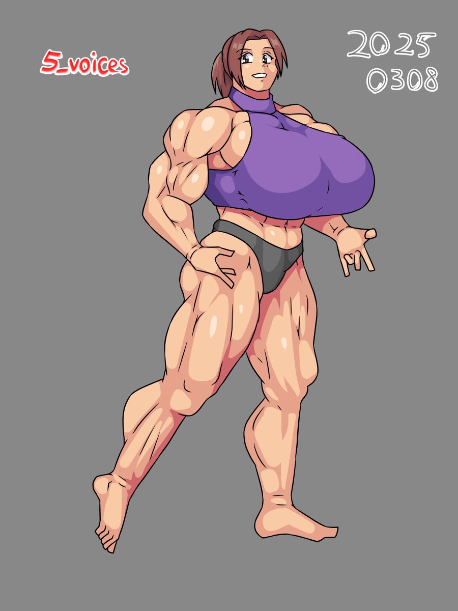 ポートレボディビル模写。 