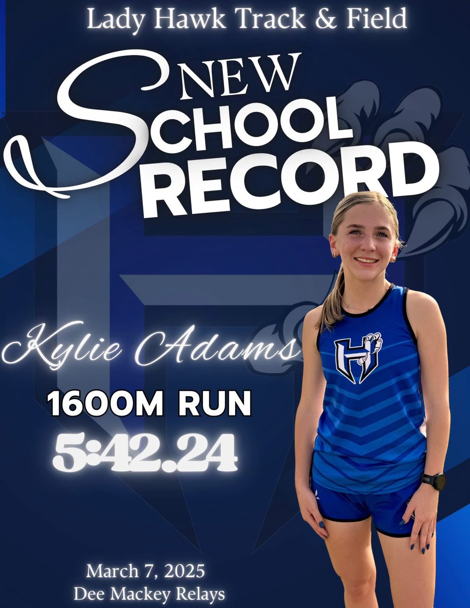 Hawkins Lady Hawks (@1ladyhawks) on Twitter photo Record setting day for <a href="/Kylieadams08/">Kylie Adams 2025</a> !! Record setting day for <a href="/Kylieadams08/">Kylie Adams 2025</a> !!
