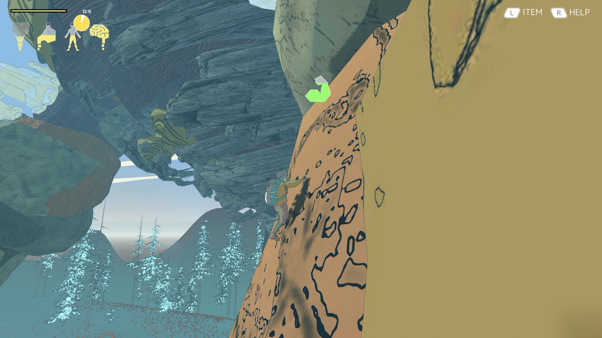 SandVehicle's tweet image. バンド・デシネ風の世界観での巨人に登るゲームを作っています。現在は天候システムを開発中です。 #スーパーゲ制デー #Unity