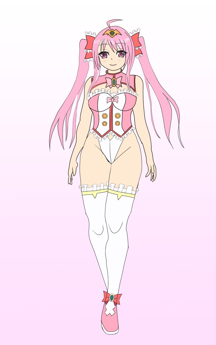 最初に描いたチェリーと直近のエスフェールちゃん
デカくなったなぁ…… 