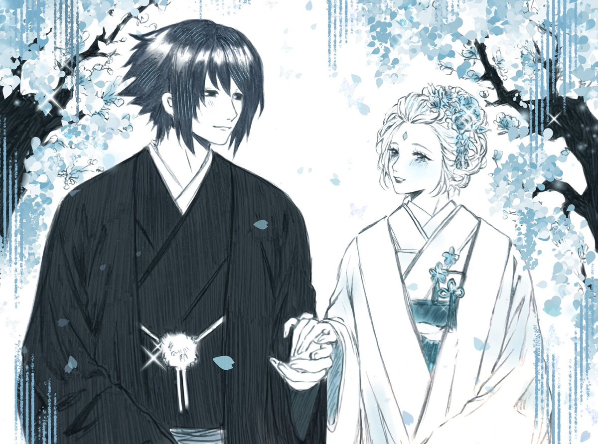 🍅🌸サスサクの結婚式です🫶 #春野サクラ #HarunoSakura #サスサク