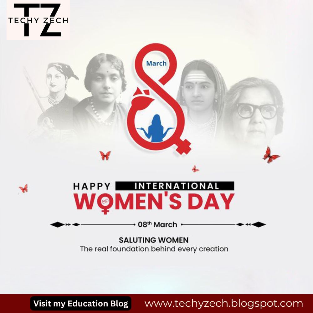 TechyZech's tweet image. अंतर्राष्ट्रीय महिला दिवस की हार्दिक शुभकामनाएँ! 💐✨
आपकी शक्ति, साहस और योगदान को नमन। 💖🌸
आप हमेशा आगे बढ़ती रहें और सफलता की नई ऊँचाइयाँ छूएँ! 🚀💪