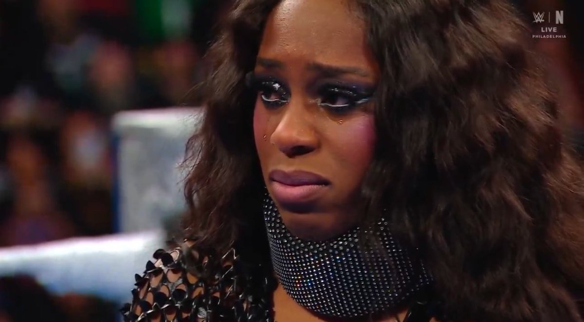 retroamarva's tweet photo. But ngl #ALLJOKESASIDE Real Talk!…. Naomi & B HAD A EXTREME GOOD SEGMENT! #GYATTDAMN The 2 of y’all!! 👑👑💯🙂↕️✊🏽 they need a OSCAR AWARD FCK IT! 🙌🏽 #WWE #SmackDown https://t.co/rHDJPZbDmX