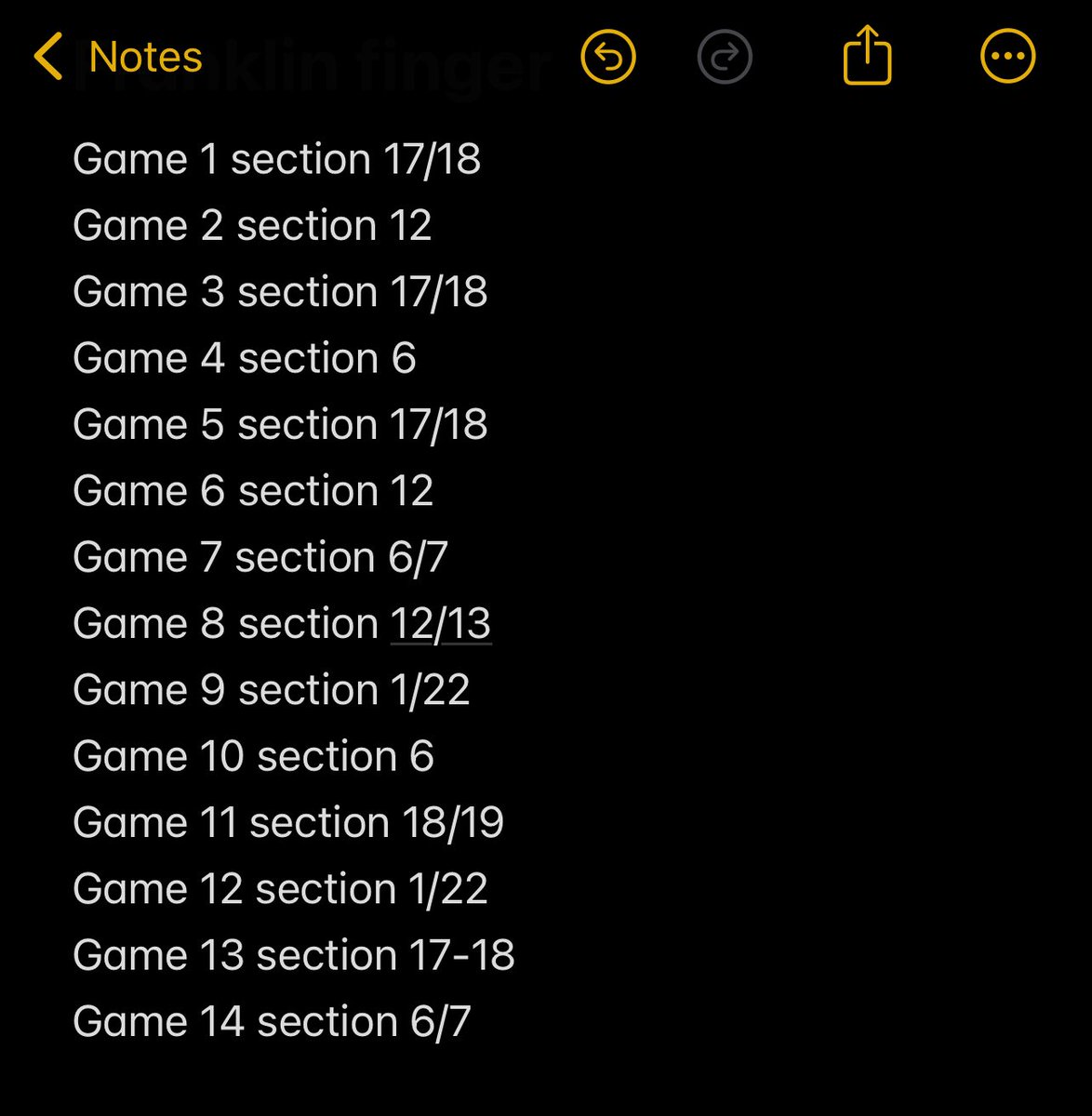 .@Joeyonradio here are the flinger season results… section twhellve getting little love 💔