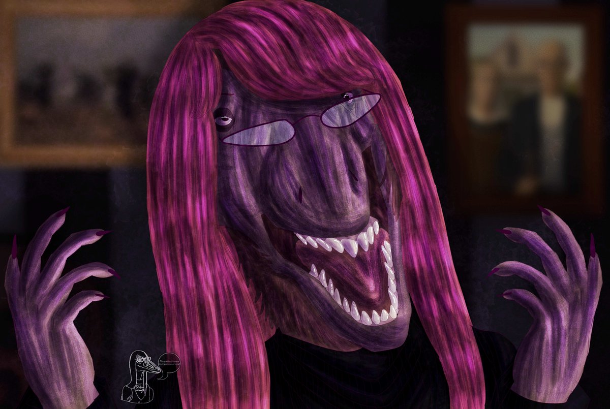 Grimmgall's tweet photo. Roger delves into insanity. January 2025.
#furry #art #drawing https://t.co/FPwmFrah7f