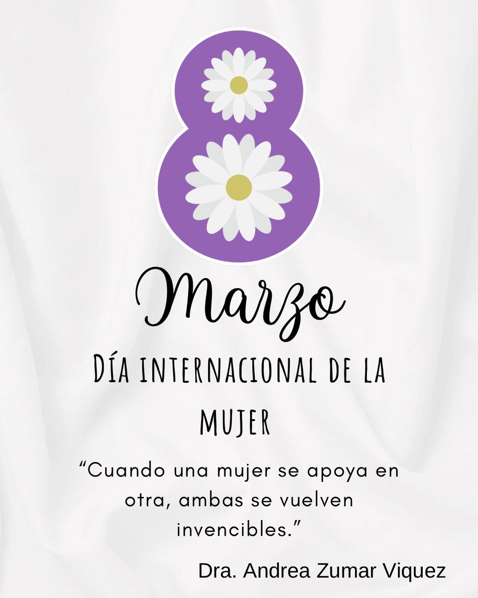 Este día es una oportunidad para homenajear a las millones de mujeres que han luchado a lo largo de la historia por una sociedad más equitativa y con igualdad de oportunidades.