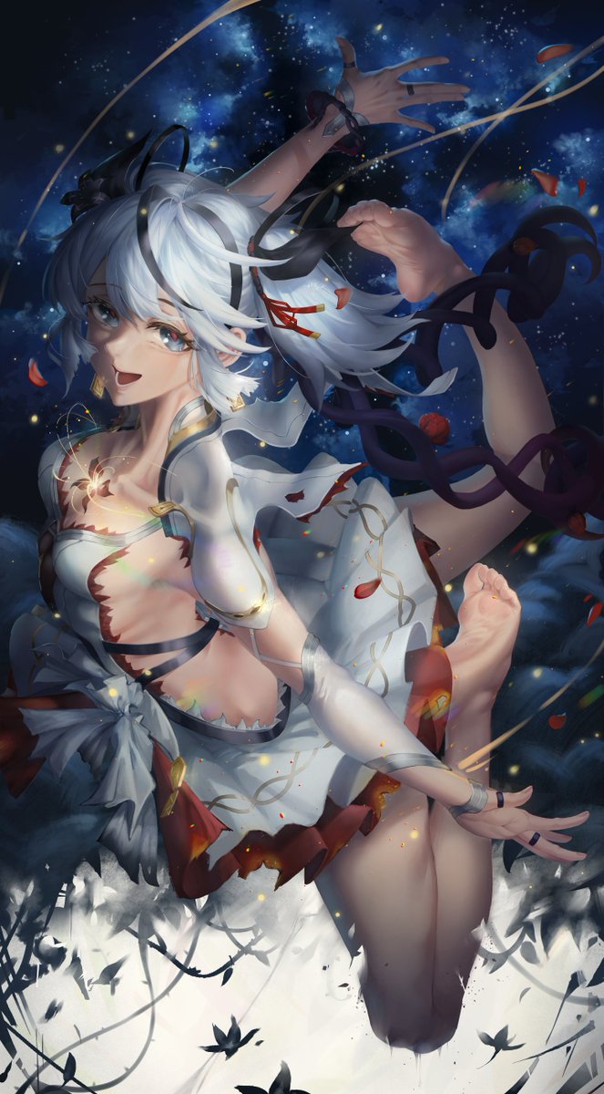 HoshiRail's tweet photo. BLOOM AMONG GALAXY
bloom for you thousand times over...
#WutheringWaves #WutheringWavesfanart #camellya #鸣潮 #ツバキ #�� https://t.co/heofZdl27w