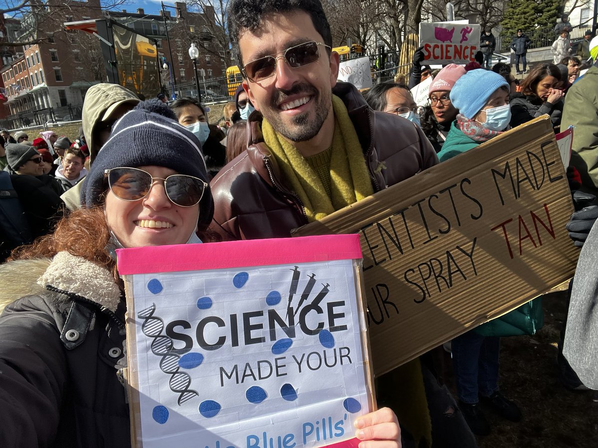TheHematoPoet's tweet image. Stood up for Science today in Boston with @TothovaLab ! Insane that we have to do this, but here we are. Science saves lives! Grateful to be surrounded by so many incredible people also willing to fight for science 🧬🤓💪