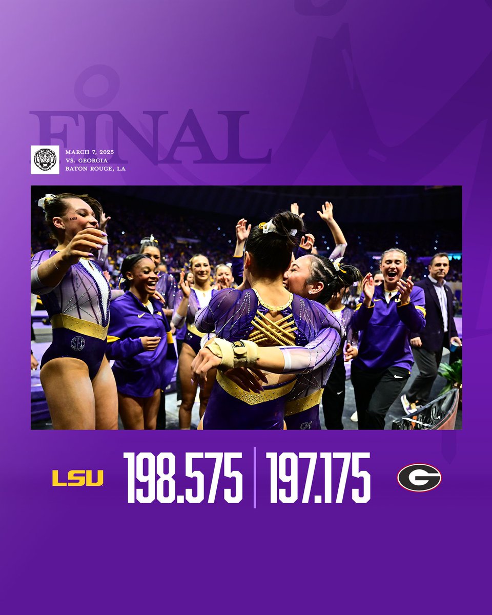 LSU Gymnastics tweet media