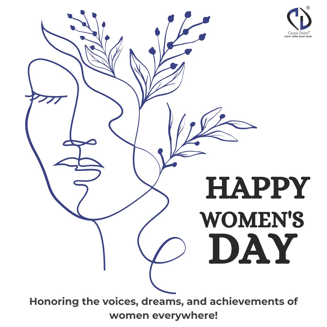 Celebrating the Power of Women – #HappyWomensDay from #CarpeDiem!

Women embody strength, wisdom, and resilience. At Carpe Diem, we honor the incredible women who lead, inspire, and create meaningful change every day.

 #WomenOfImpact #EmpowerInspireLead #BreakingBarriers