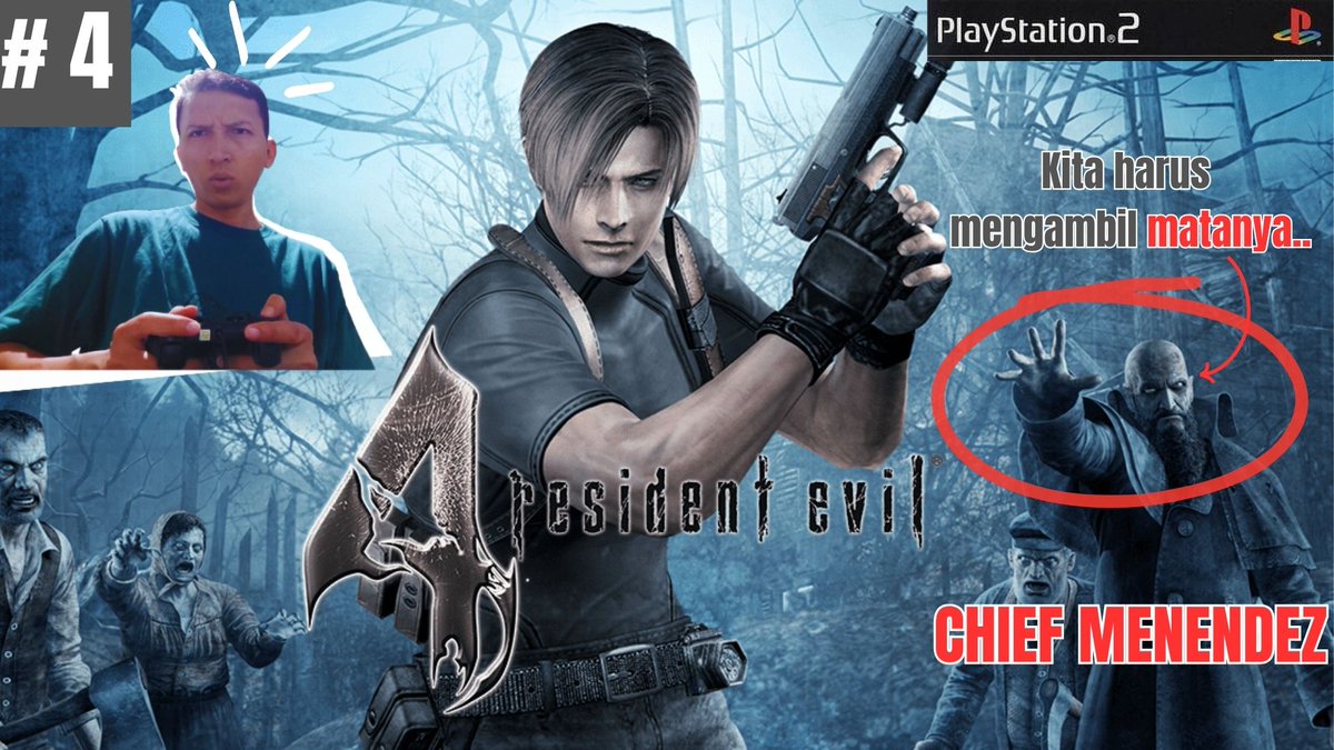 WE ENTER CHIEF MENENDEZ'S HOUSE - FIRST BOSS || RESIDENT EVIL 4 || GAMEPLAY PS2 - PART 4
Youtube Channel: <a href="/MakhlukGaming/">Makhluk Gaming</a>
#ResidentEvil4 #RE4Chapter1