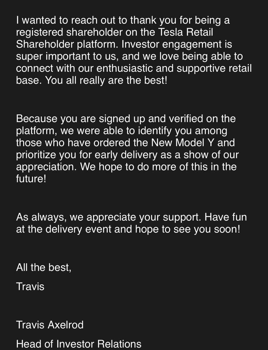 Thank you for the invitation! <a href="/travisraxelrod/">Travis Axelrod</a> <a href="/tesla_na/">Tesla North America</a>