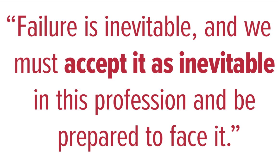 DanielLudvigson's tweet image. A quote AASA took from a piece I wrote.  #failureinevitable #AcceptFailure #SchoolLeader #EdLeader
