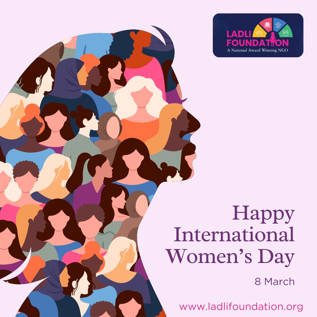 Celebrating the Strength of Every Woman!

This #InternationalWomensDay, we honor the resilience, courage, and achievements of women everywhere. At Ladli Foundation, we are committed to empowering women through education, healthcare, and equality.