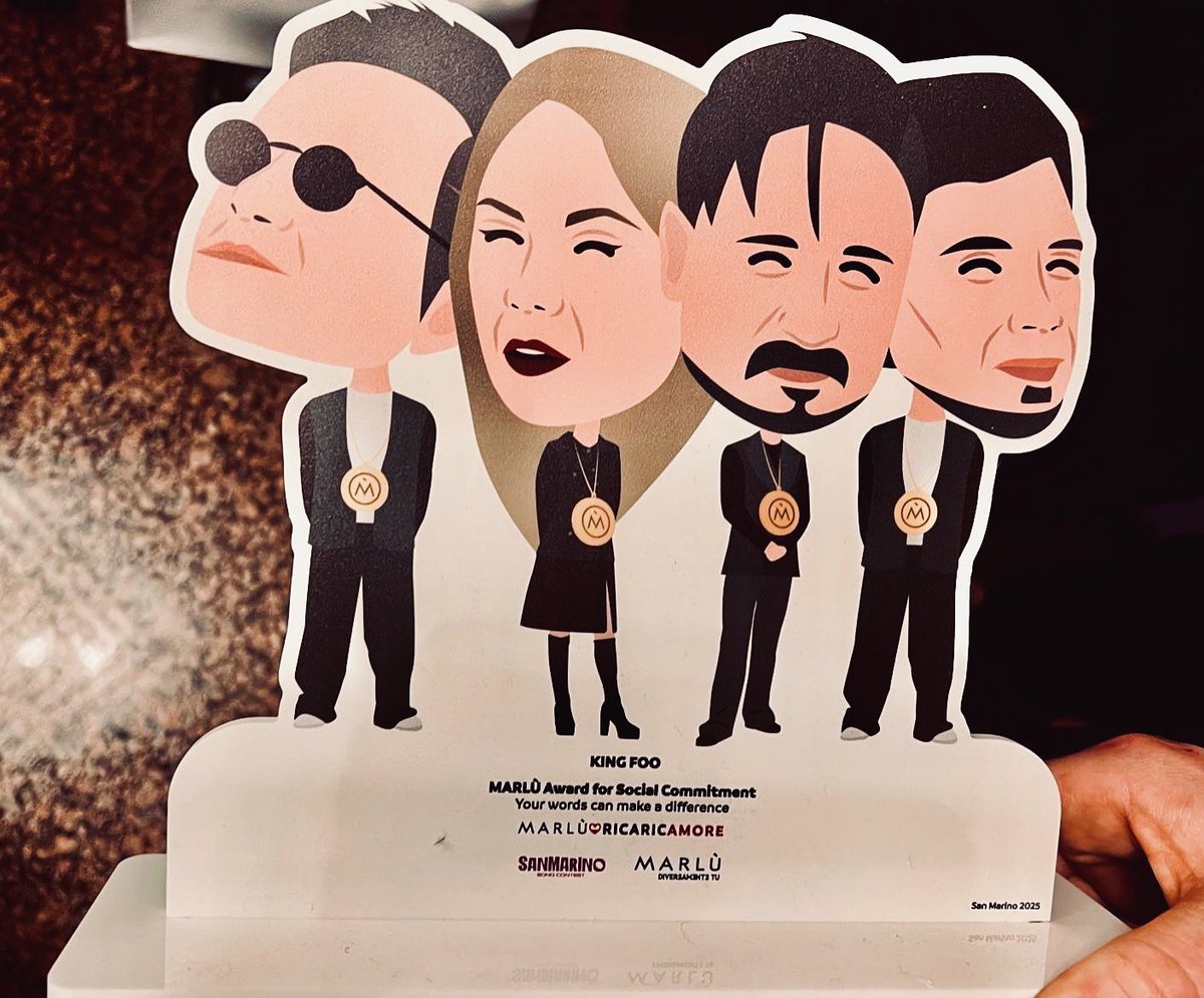 KiNG FOO (@kingfoomusic) on Twitter photo Come on đź«¶
This is incredibly cute!
Grazie grazie, MarlĂą!
Tomorrow it is 🇸🇲👑
"The Edge Of The World"
<a href="/MarluGioielli/">Marlù Gioielli</a> <a href="/Eurovision_SMR/">Eurovision San Marino 🇸🇲</a> <a href="/Eurovision/">Eurovision Song Contest</a>
#Eurovision2025 #SanMarinoSongContest2025 Come on đź«¶
This is incredibly cute!
Grazie grazie, MarlĂą!
Tomorrow it is 🇸🇲👑
"The Edge Of The World"
<a href="/MarluGioielli/">Marlù Gioielli</a> <a href="/Eurovision_SMR/">Eurovision San Marino 🇸🇲</a> <a href="/Eurovision/">Eurovision Song Contest</a>
#Eurovision2025 #SanMarinoSongContest2025