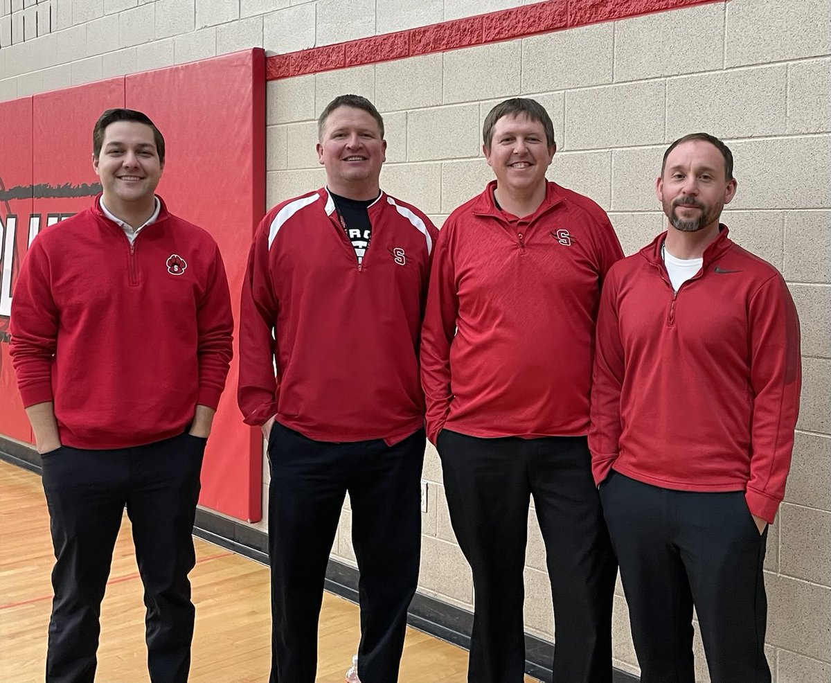 A huge thank you to the BMS boys Basketball Coaching staff!! Thank you Coach Harnish, Coach Amundsen, Coach Wheeler, and Coach Simms!!  A huge shout out to Coach Urwiller and Coach Luber(not pictured). It was a great season for the BMS Boys Basketball Teams!!  Thank you coaches!