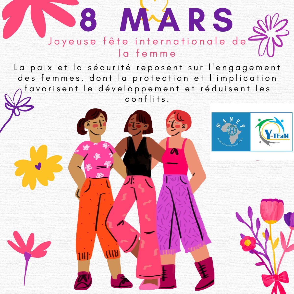 Hommage aux Femmes Engagées ! 💜✨

Votre force et votre détermination bâtissent un monde plus durable et inclusif. 

Vous êtes des piliers du changement, inspirant les générations futures.

Merci pour votre engagement précieux ! 🌍

#YTEaM 
#JournéeDesDroitsDesFemmes #8Mars