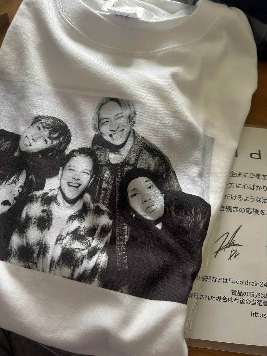 oralBKW_nonoka's tweet photo. 届いたーー!!たくさん着ます嬉しい🥹#coldrain2425 https://t.co/EppLxCW8kG