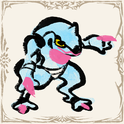 Croagunk Line #pokemonfanart