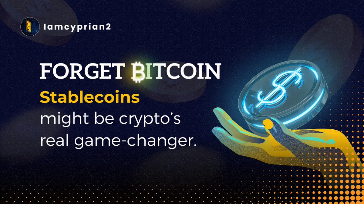 iamcyprian2's tweet image. 𝐓𝐡𝐞 𝐒𝐭𝐚𝐛𝐥𝐞𝐜𝐨𝐢𝐧 𝐒𝐮𝐫𝐠𝐞: 𝐖𝐡𝐲 𝐍𝐨𝐧-𝐂𝐫𝐲𝐩𝐭𝐨 𝐂𝐨𝐦𝐩𝐚𝐧𝐢𝐞𝐬 𝐀𝐫𝐞 𝐏𝐚𝐲𝐢𝐧𝐠 𝐀𝐭𝐭𝐞𝐧𝐭𝐢𝐨𝐧.

The cryptocurrency world is buzzing, and stablecoins—those dependable, price-steady digital assets—are stealing the spotlight.

𝑊ℎ𝑦..?

In 2025,…