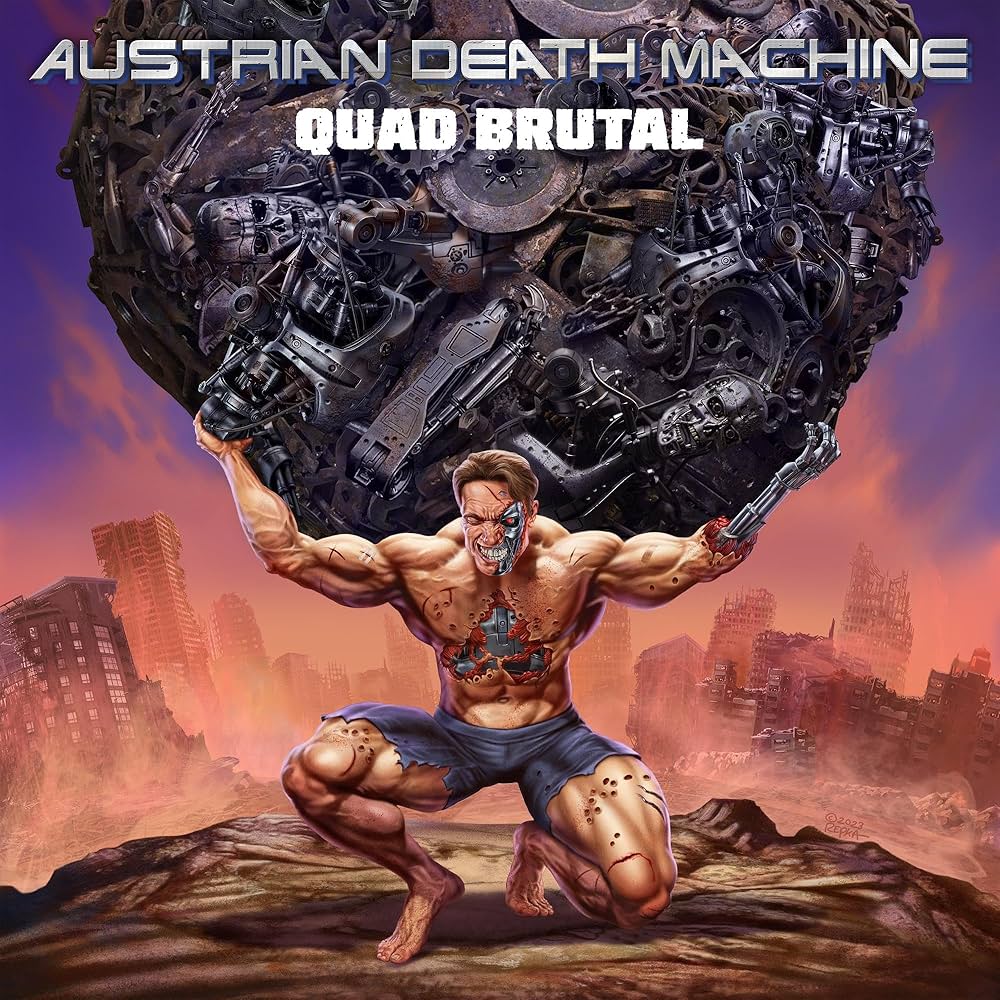 Train_Metal_2's tweet photo. #AustrianDeathMachine
「Quad Brutal」24年
AILDのTim Lanbesisのサイドプロジェクト。
AILDのデモを聞いているのでは?と感じる楽曲は、あの方向性。
人によってはこのくらいのアグレッションが良いと感じるかも。
楽曲も意外と良かったりするから、何かね..。
MVにはユーモアがあったり面白い。 https://t.co/DDrHtosebD