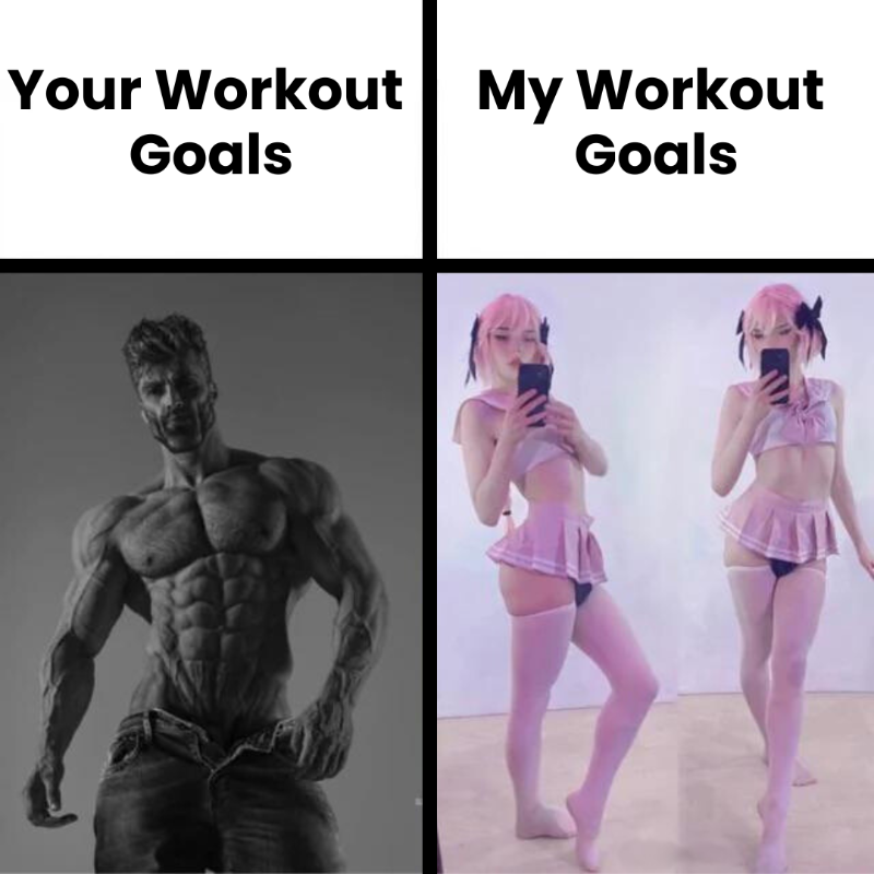 fitness_femboy's tweet photo. Most fitness advice out there isn’t made for femboys or trans women.

You don’t need to get big or bulk up

You need a plan that fits you, gets the results you want, and will make you feel good