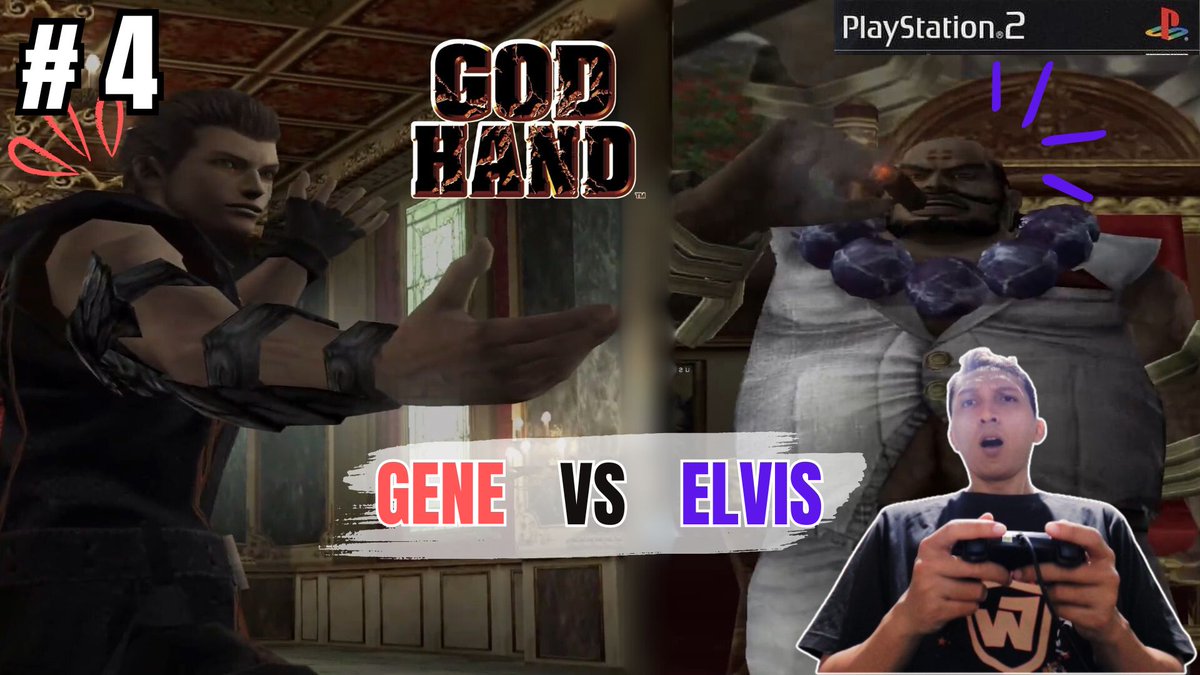 GENE USES THE HAND OF GOD TO BEAT ELVIS' BOSS || GOD HAND - PART 4
Youtube Channel: <a href="/MakhlukGaming/">Makhluk Gaming</a>
#GodHandPS2 #RetroGaming