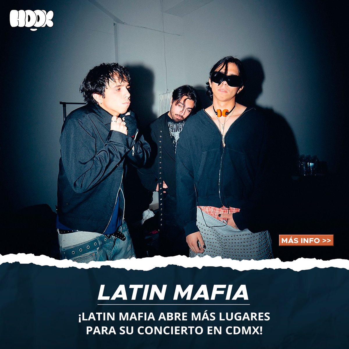hookmxoficial's tweet photo. ¡LATIN MAFIA SE EXPANDE! 🚨🎉 Debido a la alta demanda, Latin Mafia abre más lugares para su concierto en CDMX 📍
¡Y para sorpresa de todos, su show lo hicieron 360°, rodeando a los fans de una experiencia inolvidable! 🎟️ #LatinMafia #Concierto #CDMX 🎉 https://t.co/107CEuGEWi