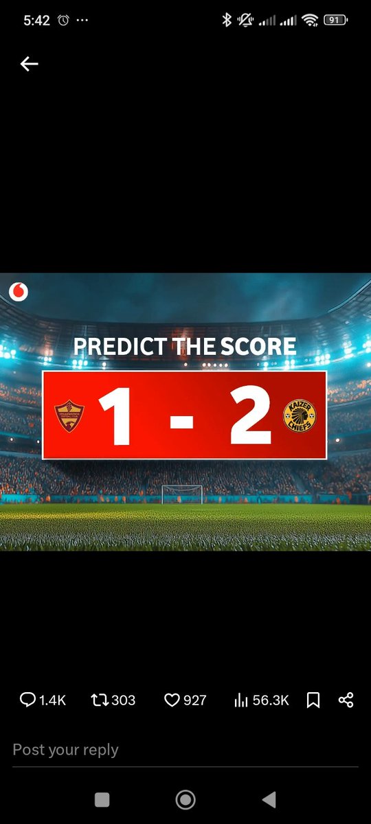 EdMatome's tweet photo. @KaizerChiefs @StellenboschFC @Vodacom #genanathi
#Amakhosi4Life https://t.co/XIvriyL9vU