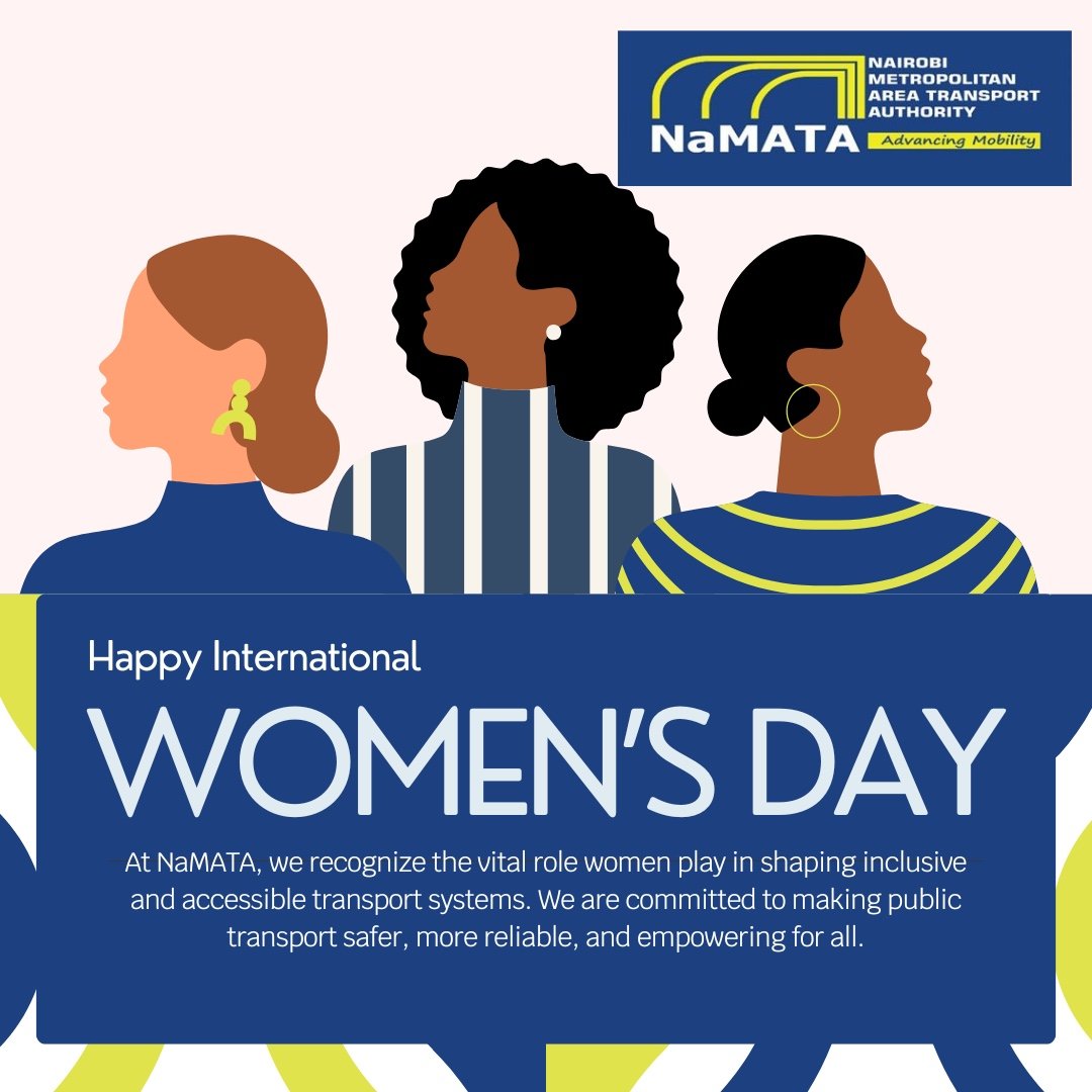 Ke_NaMATA's tweet photo. This #InternationalWomensDay, we honour the incredible women who keep our cities moving— engineers, planners, drivers, and passengers who rely on safe and efficient transport every day.
#IWD2025 #advancingmobility https://t.co/JH43Ix3qFs