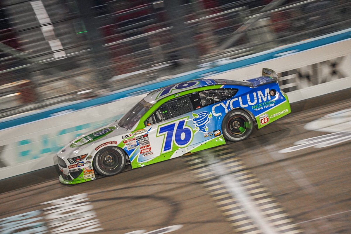 Brought it home 6th at <a href="/phoenixraceway/">Phoenix Raceway</a> !

Huge thanks to <a href="/AMRacingNASCAR/">AM Racing</a> and <a href="/CyclumNextGen/">Cyclum NextGen Travel Centers</a> to make this possible.