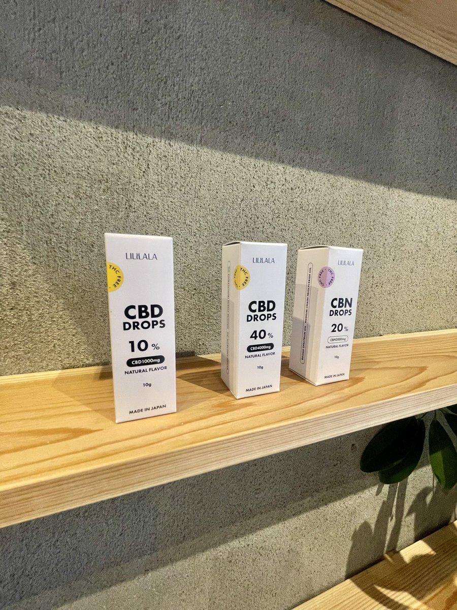【LILILALA OIL】

【CBD&amp;CBNオイル】大人気です👏

・クセのない味で良い香り👍
・ストレスケア/不眠改善✨
・ブロードスペクトラムのCBD🌿

是非お試しください💁‍♂️

CBDオイル10％¥2,480
(CBD1,000mg)

CBDオイル40％¥5,870
(CBD4,000mg)

CBNオイル20%¥6,980
(CBN2,000mg)
※各10ml