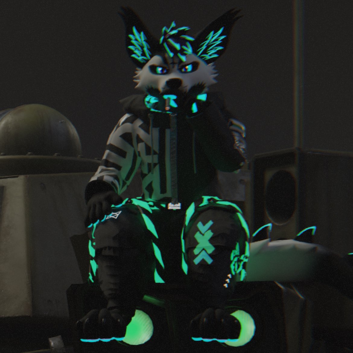 Radar's Freaky Eldritch Cryptid Coyote 🐀🔞 tweet media