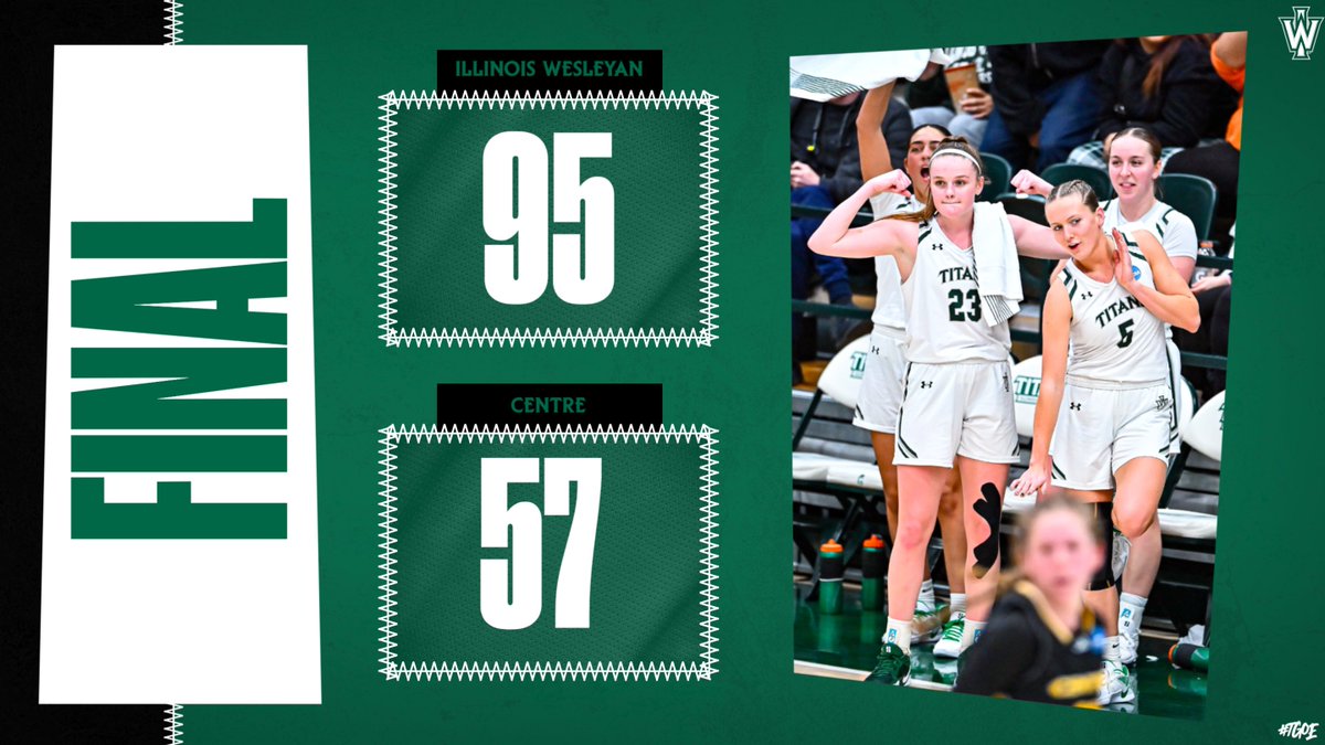 IWUWomensBball's tweet photo. 14 Titans score.

IWU moves on to tomorrow's second round game against Trine

#TGOE #d3hoops https://t.co/vx6UPchTSC