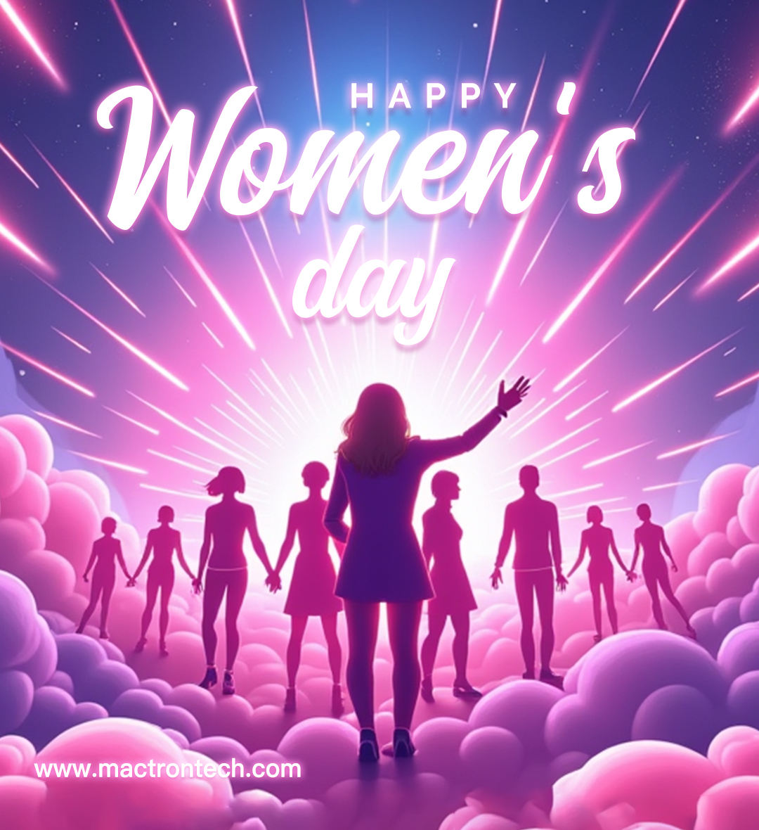 mactron_tech's tweet image. Today, Mactron jointly celebrates #InternationalWomensDay 🌺. 
Every woman is a unique star, shining brightly in all aspects of life. 
Pay tribute to all the amazing women. May your dreams come true and you continue to bravely write your own wonderful chapters!

#mactronlaser