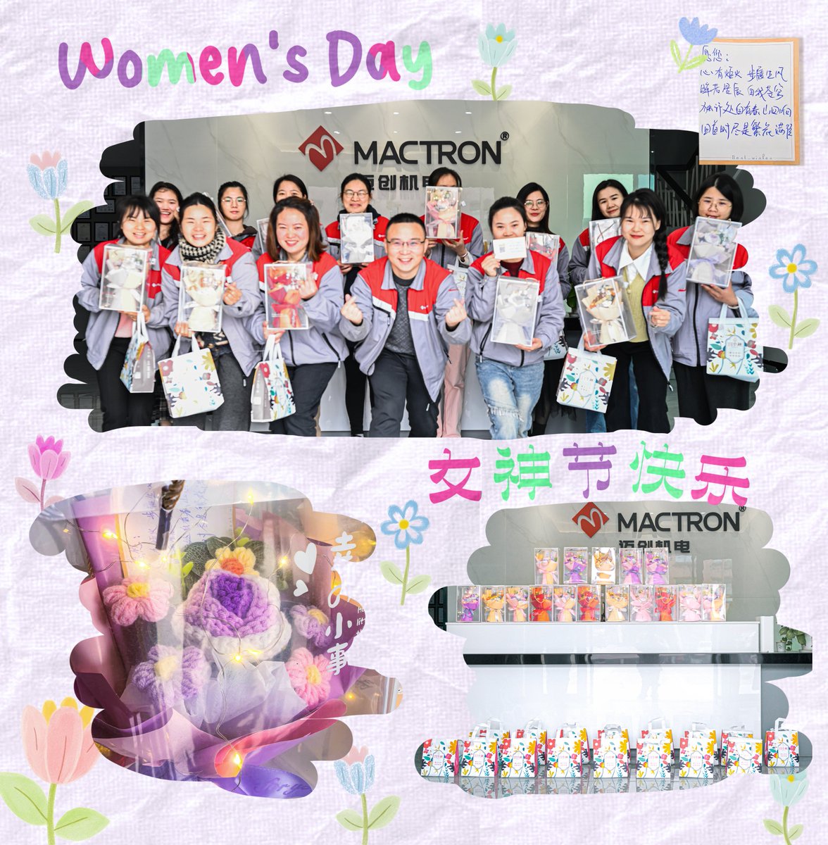mactron_tech's tweet image. Today, Mactron jointly celebrates #InternationalWomensDay 🌺. 
Every woman is a unique star, shining brightly in all aspects of life. 
Pay tribute to all the amazing women. May your dreams come true and you continue to bravely write your own wonderful chapters!

#mactronlaser