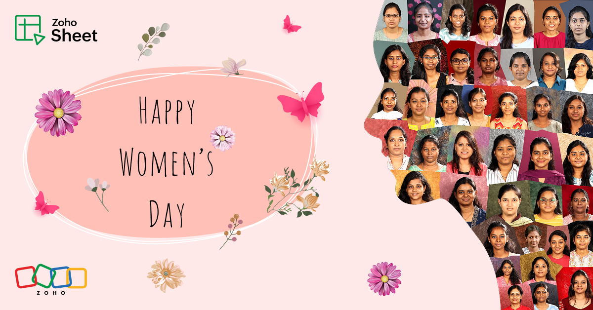 ZohoSheet's tweet image. A woman is a key part in every space—at home, she creates warmth; at work, she nurtures and guides. Here&apos;s us wishing all the beautiful women out there a Happy Women&apos;s Day!  🎉✨

 #WomenOfZohoSheet #InternationalWomensDay2025