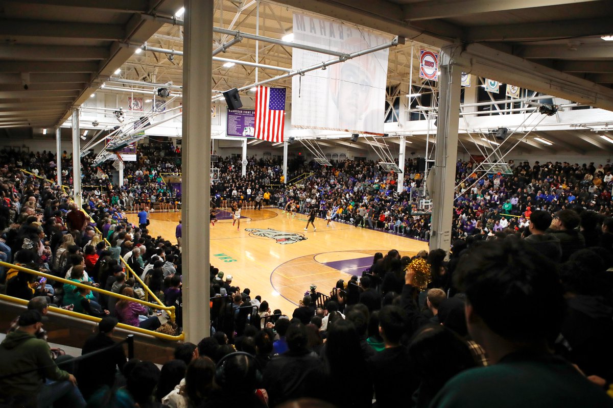 Michael O'Brien (@michaelsobrien) on Twitter photo Waukegan's Dog Pound, photographed tonight by <a href="/KirstenStickney/">Kirsten Stickney</a>.
Obviously, that looks cool. But it is even better in person. Everyone is so close to the court. The intensity is awesome.
Apologies to all the other beautiful basketball barns in the area, but this one is the best. Waukegan's Dog Pound, photographed tonight by <a href="/KirstenStickney/">Kirsten Stickney</a>.
Obviously, that looks cool. But it is even better in person. Everyone is so close to the court. The intensity is awesome.
Apologies to all the other beautiful basketball barns in the area, but this one is the best.