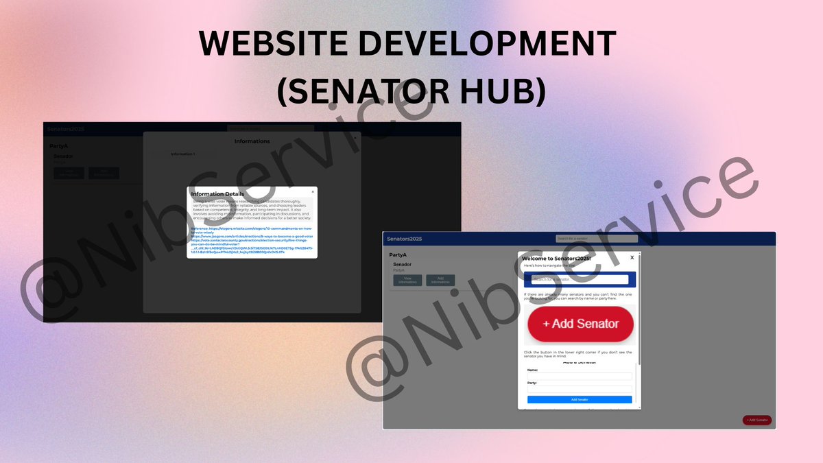 NibService's tweet image. Hello everyone! Here are some of our recent works in website development. If you have any inquiries, feel free to DM us! We offer student-friendly rates. ☺️

lfcommissioner academic commission