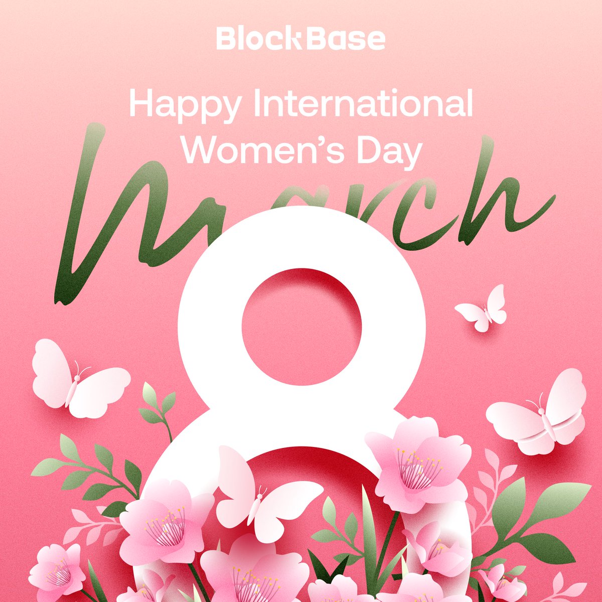 blockbaseco's tweet image. Happy #InternationalWomensDay 💐

Here’s to the women who inspire, lead, and innovate every day. Your impact is undeniable, and your journey is unstoppable! ✨

#BlockBase