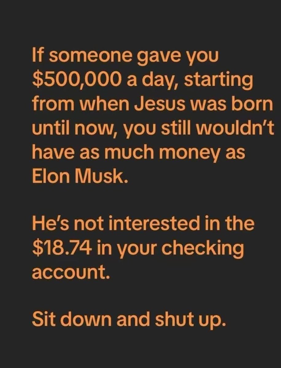 StevenJ48118124's tweet photo. Even @elonmusk would find this funny 😂 https://t.co/zSKQjd6rrb