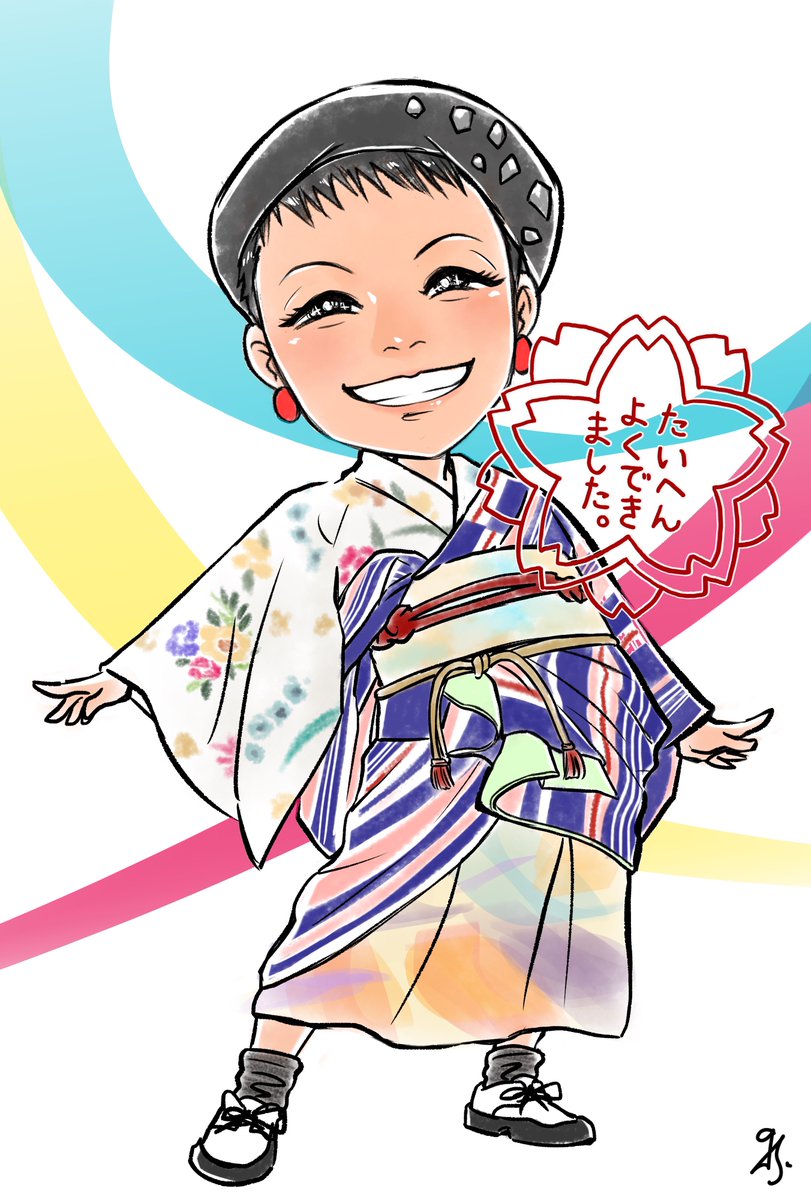 卒業、巣立ち、引っ越し、お祝い
3月は似顔絵師として1番頑張らせて頂いております。
並行のイラストご依頼とは別に4月までに似顔絵残り13名。
ご依頼の際に載せられた少しのエピソードひとつひとつに想いを馳せて、私これならいくらでも頑張れるな、これが自分に向いている事なのだなと再確認。