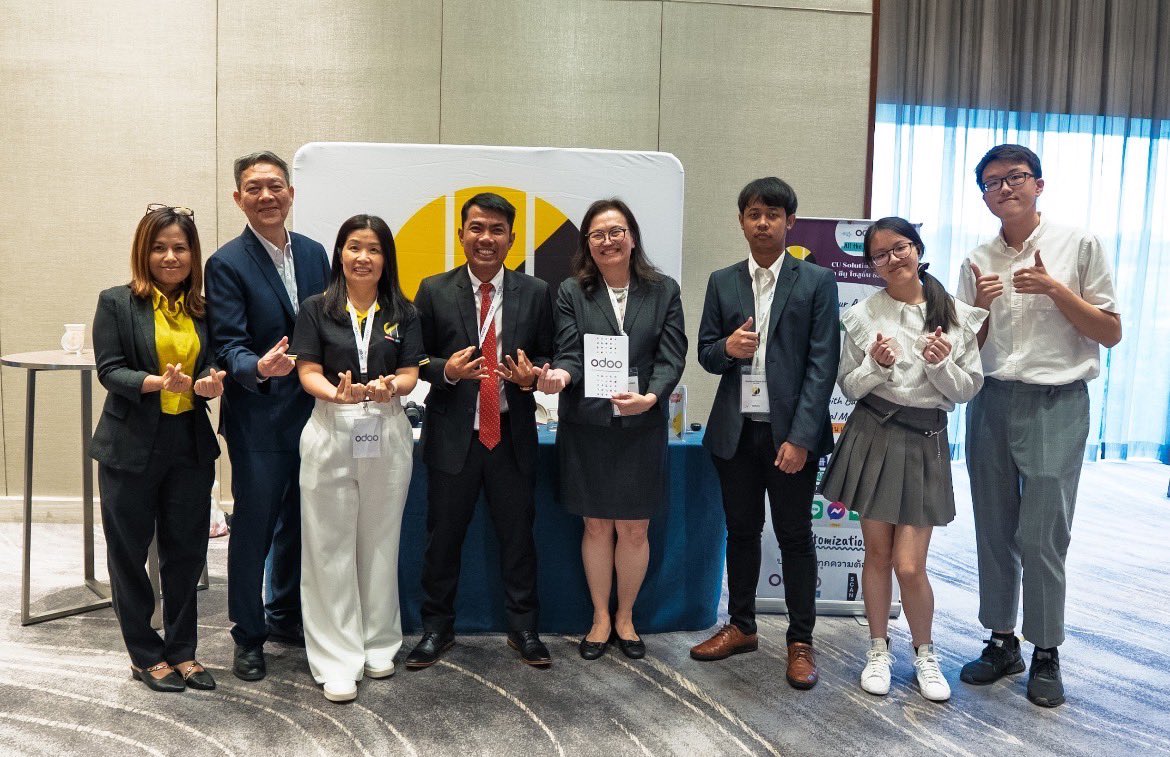 SystemCu79674's tweet photo. #odoobusinessshow at Bangkok 2025, https://t.co/DE3Oimo6Tf