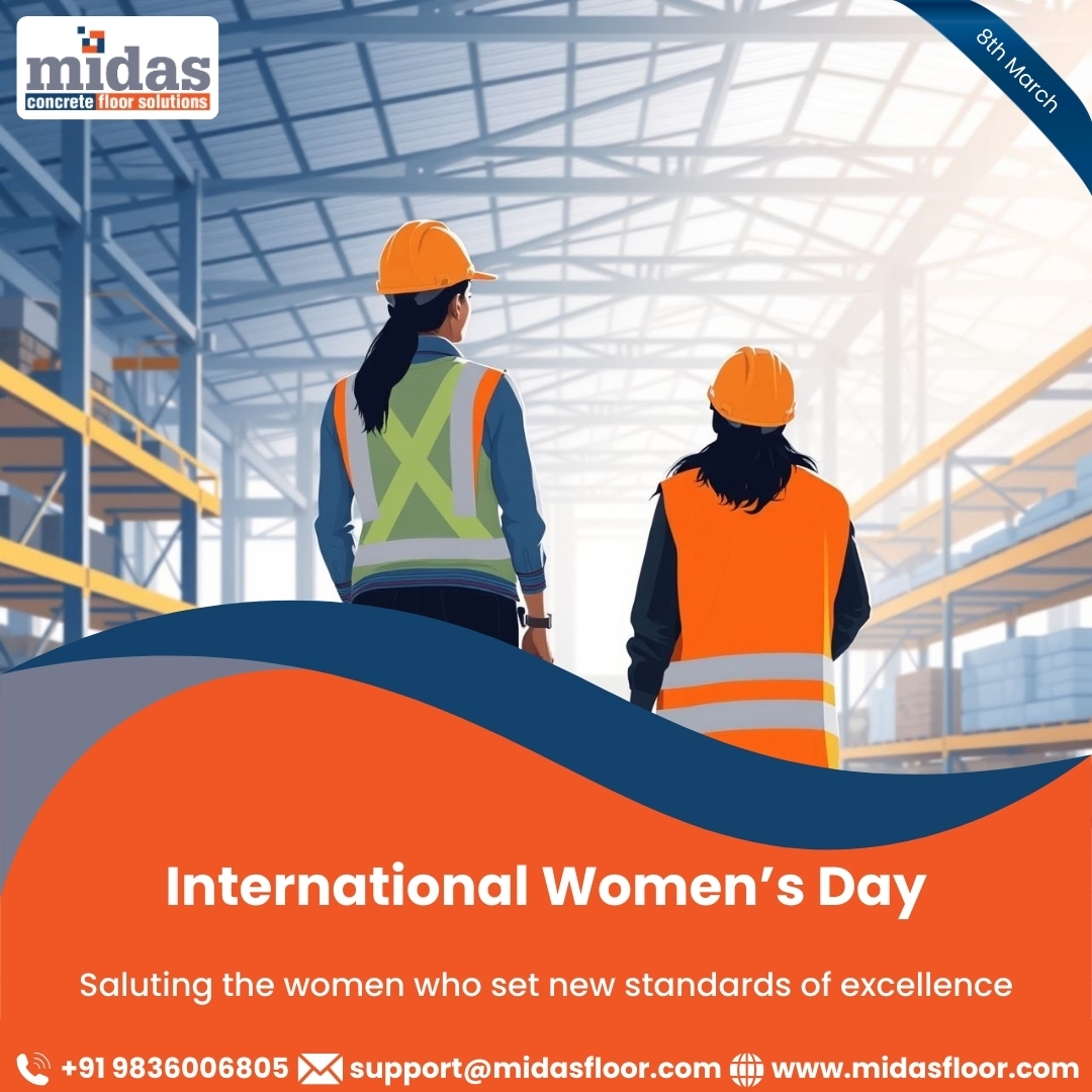 midasconcrete's tweet image. This International Women’s Day, we honor the resilience, dedication, and expertise of women shaping the industrial flooring industry. 
Midas Concrete Floor Solutions salutes the women who build, innovate, and inspire!
#internationalwomensday #womenempowerment #midasconcretefloors
