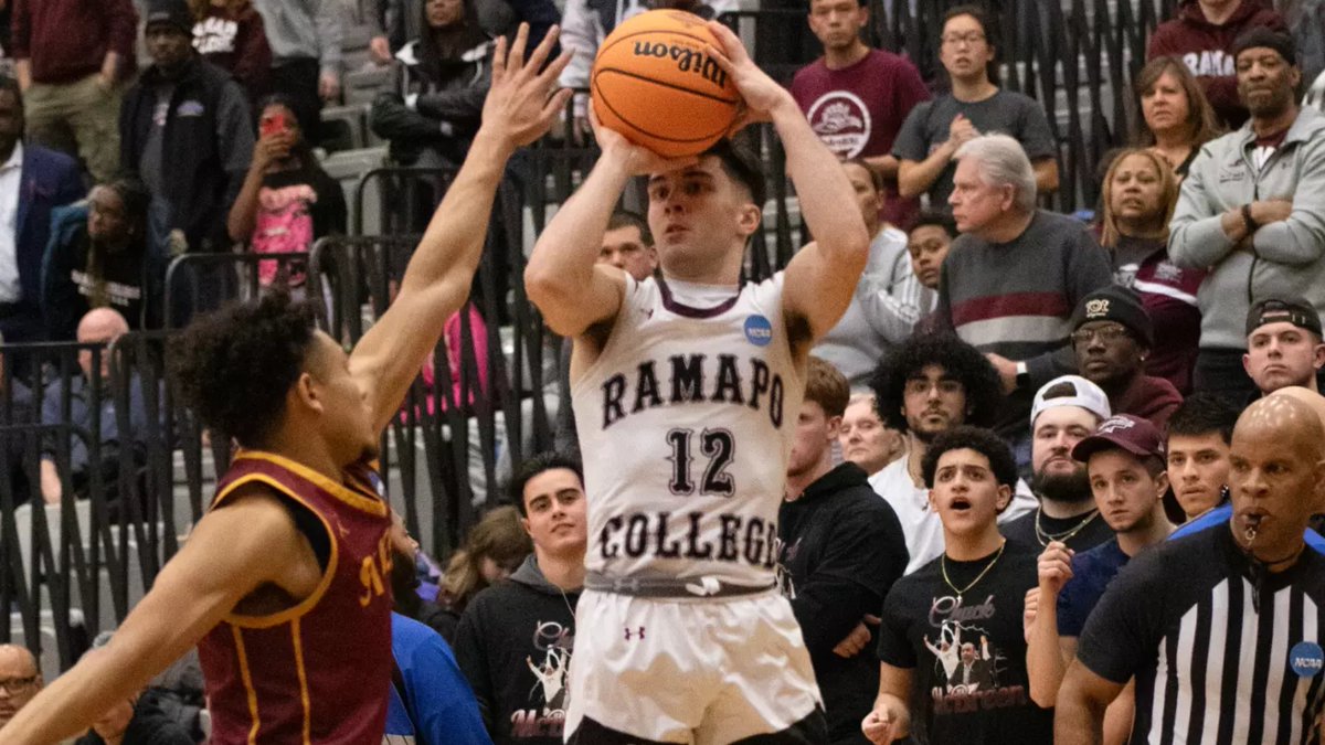 NJAC Sports (@njacsports) on Twitter photo Ramapo Outlasts Claremont-Mudd-Scripps 89-84 in Double OT Thriller in NCAA First Round <a href="/RCNJAthletics/">RCNJ Athletics</a> #d3hoops <a href="/NCAADIII/">NCAA Division III</a> #NJAC_MBB
njacsports.com/news/2025/3/8/… Ramapo Outlasts Claremont-Mudd-Scripps 89-84 in Double OT Thriller in NCAA First Round <a href="/RCNJAthletics/">RCNJ Athletics</a> #d3hoops <a href="/NCAADIII/">NCAA Division III</a> #NJAC_MBB
njacsports.com/news/2025/3/8/…