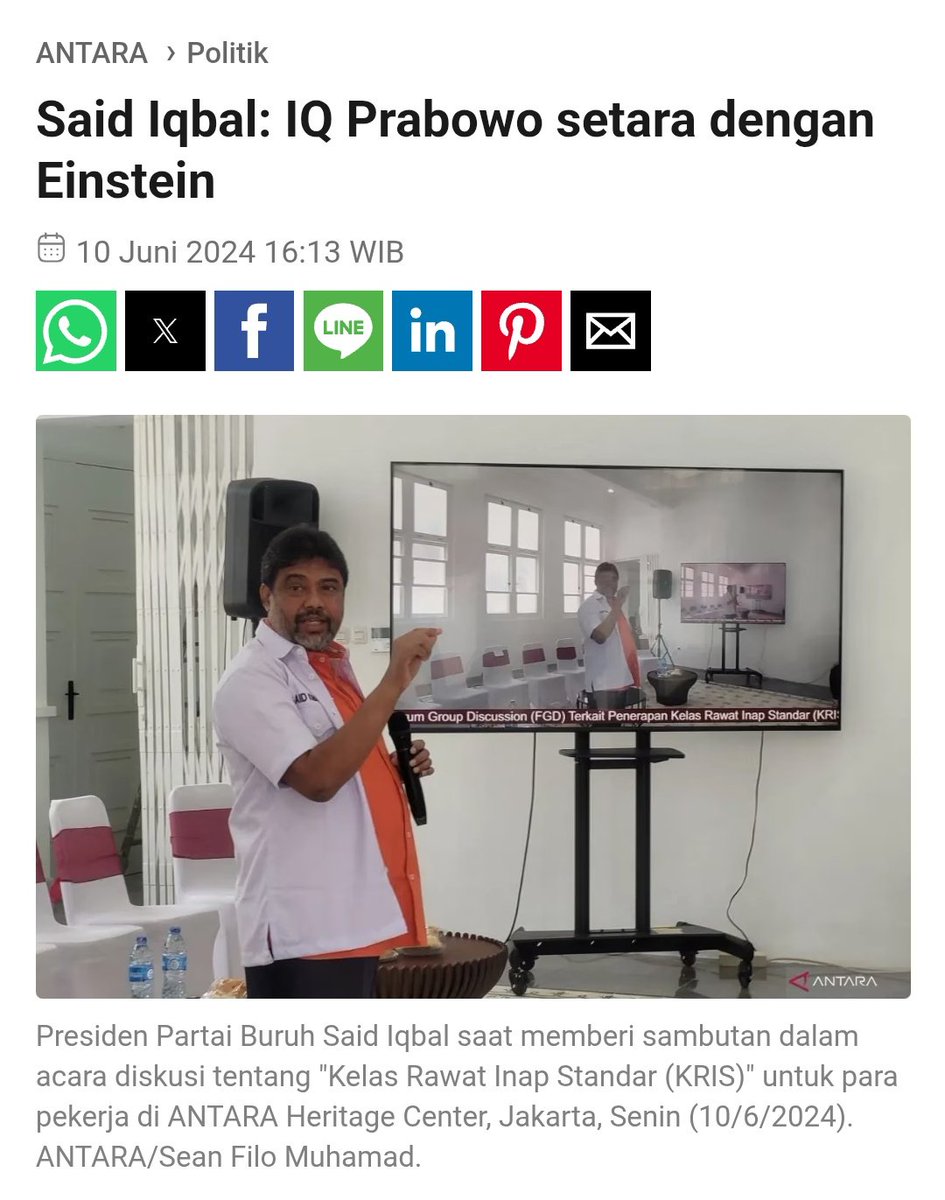 20 Oktober 2024

2 + 10 = 13, yah eh 12
2 + 10 = 12
1 + 2 = 3
3 + 2 = ?
2 + 2 = 4 

Jadi 2 + 8 = 11

11,
1 + 1 = 2 

Yang dilantik tanggal itu pasangan nomor 02! 

👏👏👏👏👏