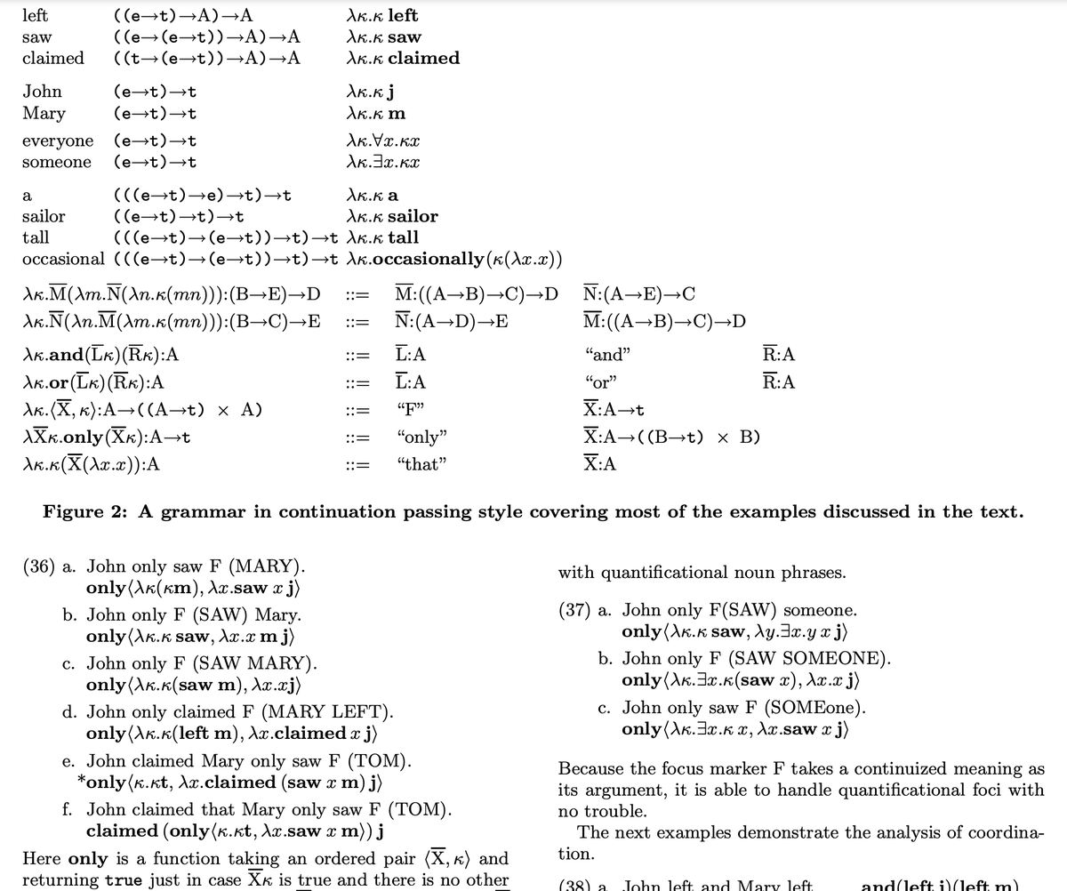 scheminglunatic's tweet image. English really is the programming language of the future.
Learning about some of the semantic theory behind how English gets compiled and how its runtime evaluation works as well, pretty cool stuff, actually.