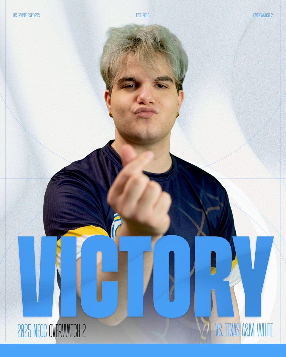 UCIEsports's tweet photo. UCI takes the W today in a clean 3-0! ๐งน
#UCIWin https://t.co/a4dNlSpWxH