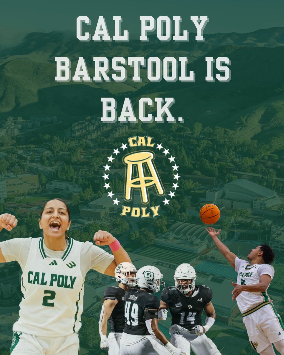 BarstoolCalPoly's tweet image. CAL POLY BARSTOOL IS BACK🐎🐎