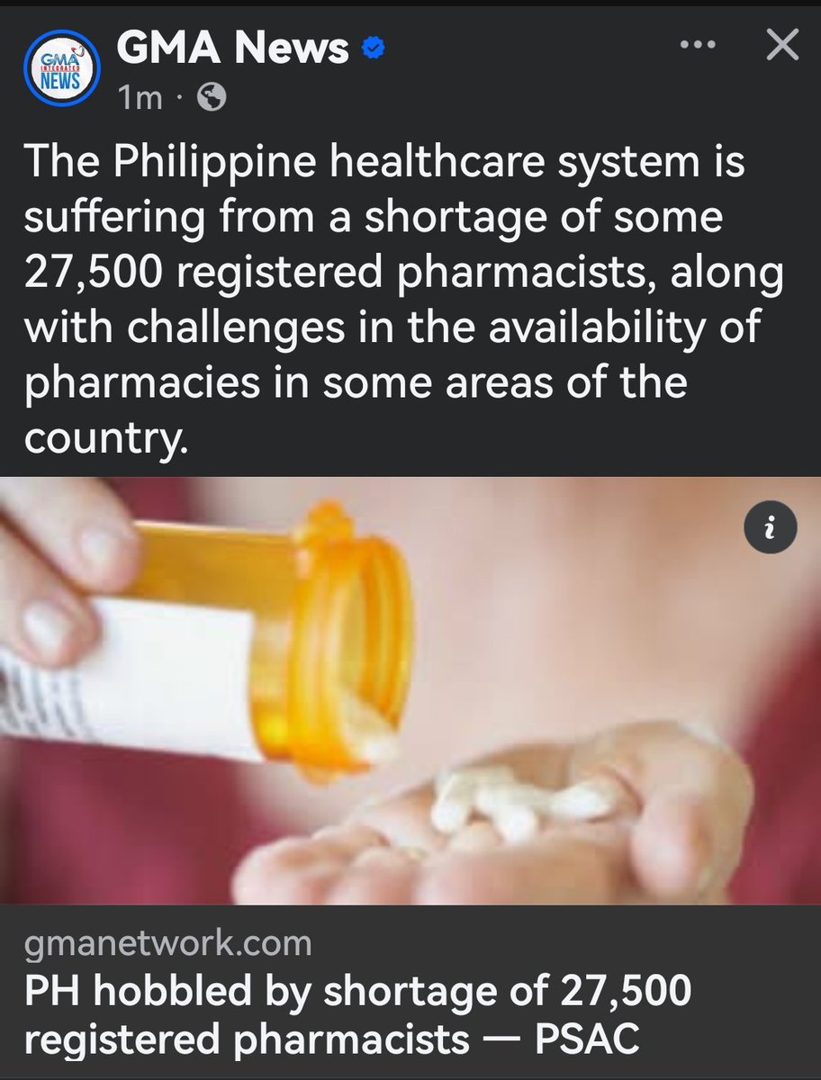 Ay talaga ba? Asahan niyo pang lalong umonte kasi yung assoc namin pinapahirapan ang mga RPh. At dahil sa recent na mga ganap, madami ang nagdadalawang isip na to take the Pharmacy course.